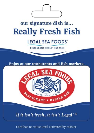Buy Gift Card: Legal Sea Foods Gift Card