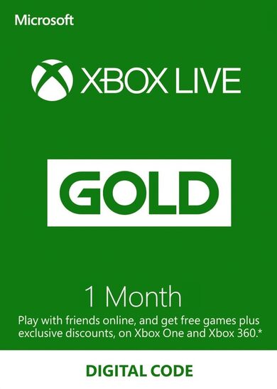 Buy Gift Card: Xbox Live Gold XBOX
