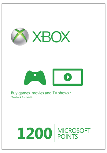 Buy Gift Card: Xbox Live XBOX