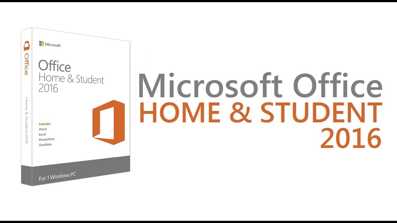 Buy Software: Microsoft Office 2016
